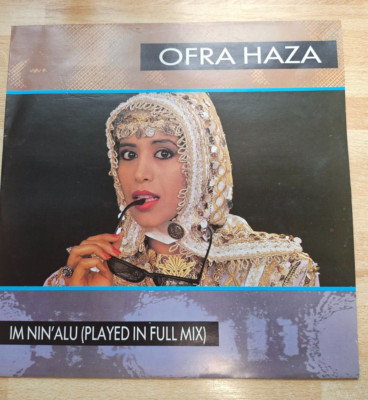 Vinyl 12'' Maxi Single Ofra Haza - Im Nin´Alu - Teldec 6.20884 - Germany 1987 #2