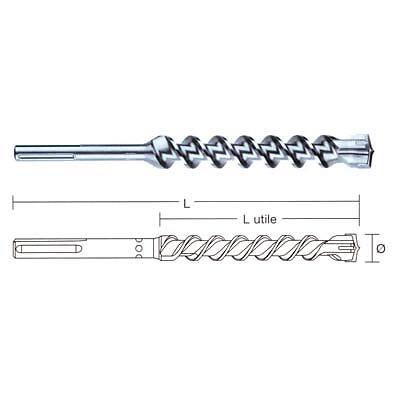 Punta martello sds max makita mm 40x570 Makita
