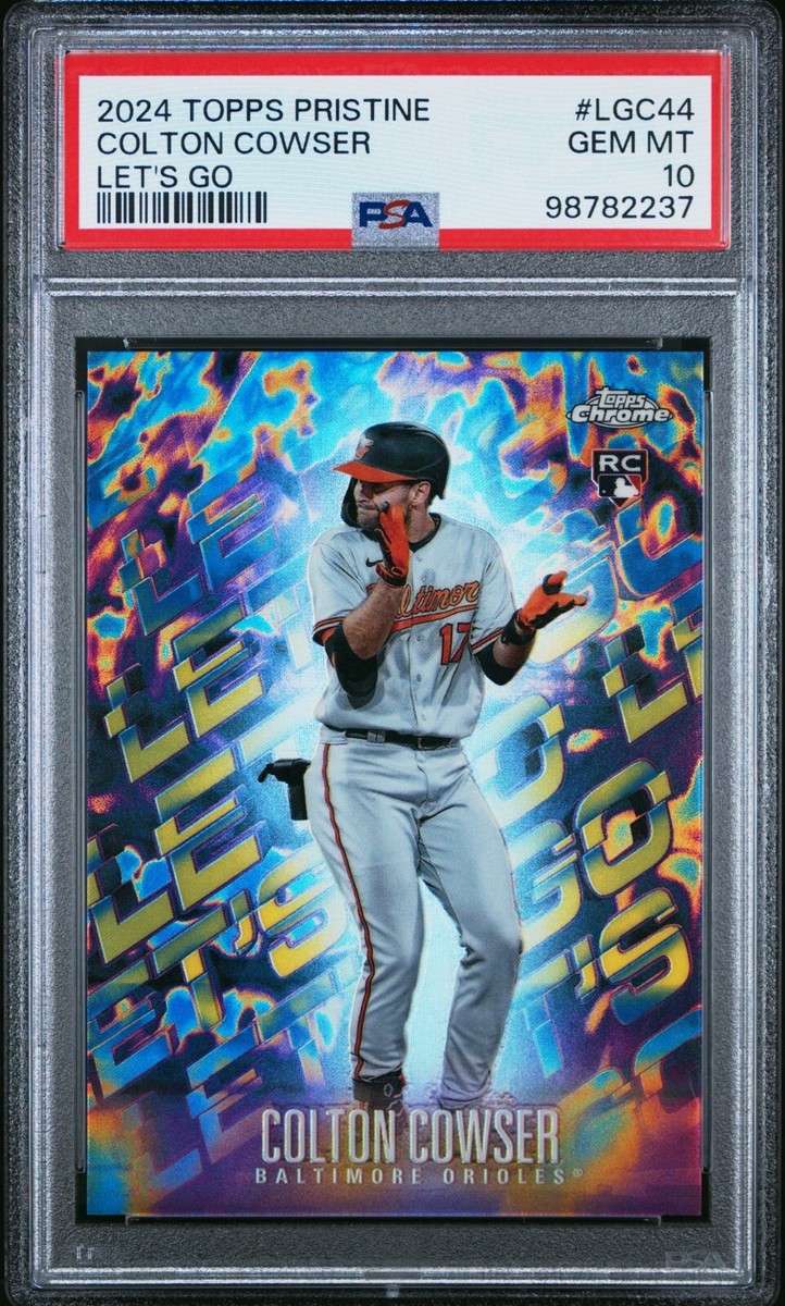 2024 Topps Pristine Colton Cowser Let 