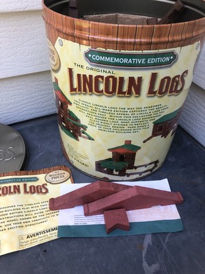 lincoln logs commemorative edition