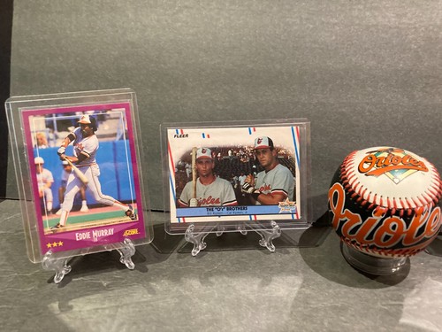 Baltimore Orioles SET: Franklin Baseball,4 Cards-Ripken B.Robinson Murray Palmer - Picture 2 of 21