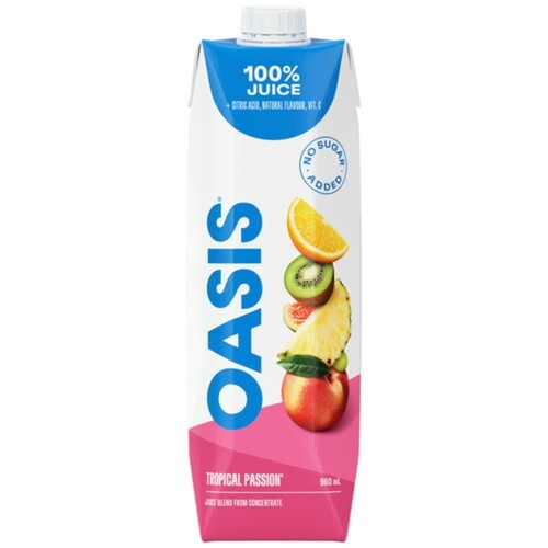 12 X Oasis Tropical Passion Fruit Juice 960ml Each | eBay
