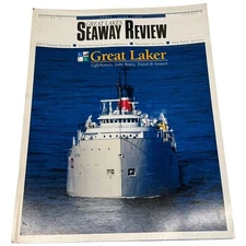 Great Lakes Seaway Review Magazine 2004 Boats Ships Lighthouse April - June 2004