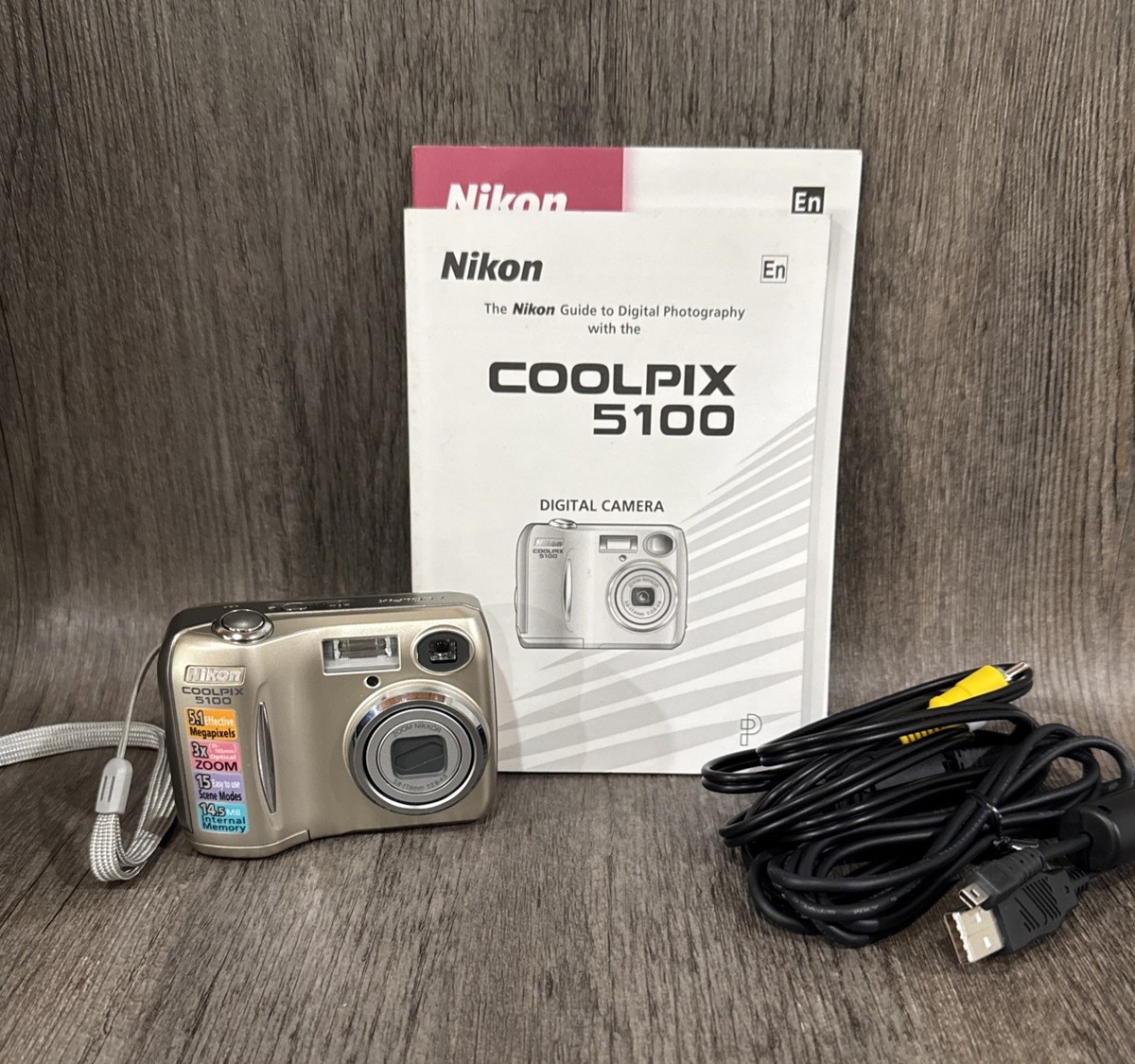 Nikon Coolpix E5100 Compact Digital Camera Point & Shoot 5.1MP | eBay