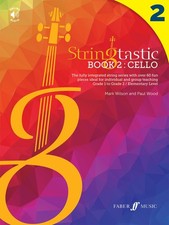 Stringtastic Book 2: Cello. Wilson, Wood New 9780571543021 Fast Free Shipping**