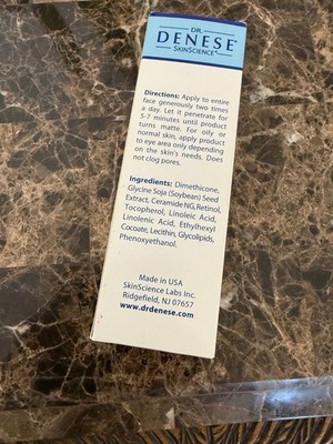 Dr. Denese HydroShield Ultra Moisturizing Face Serum 4 oz Luxury Size! **NIB**