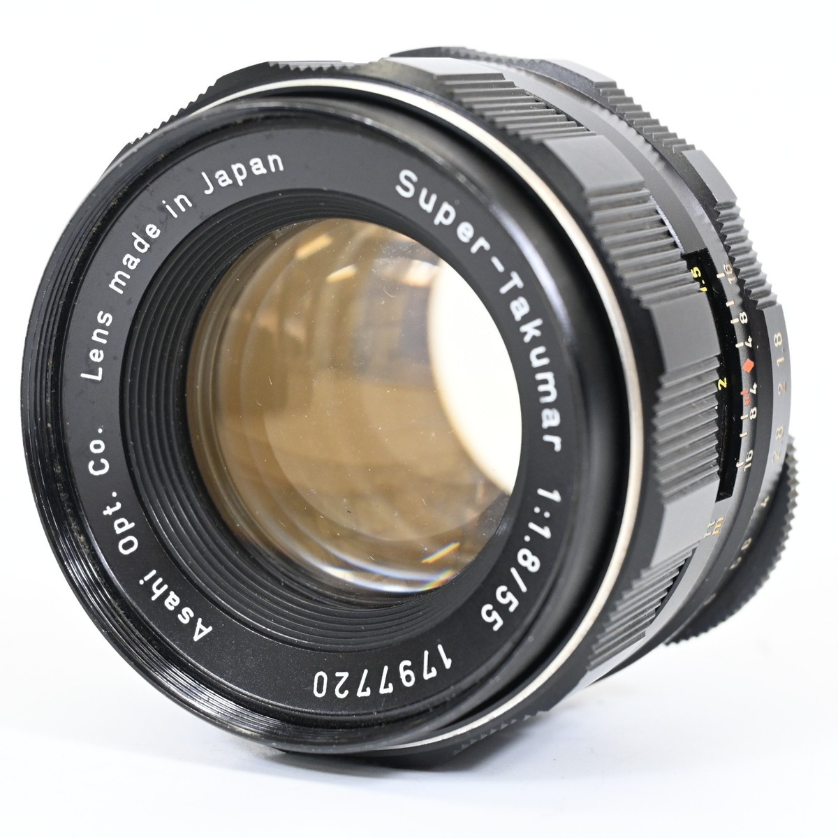 フィルムカメラ ASAHI PENTAX SP SPOTMATIC + Takumar 55mm Asahi Pentax Spotmatic SP 35mm Film Camera Black w/ Super