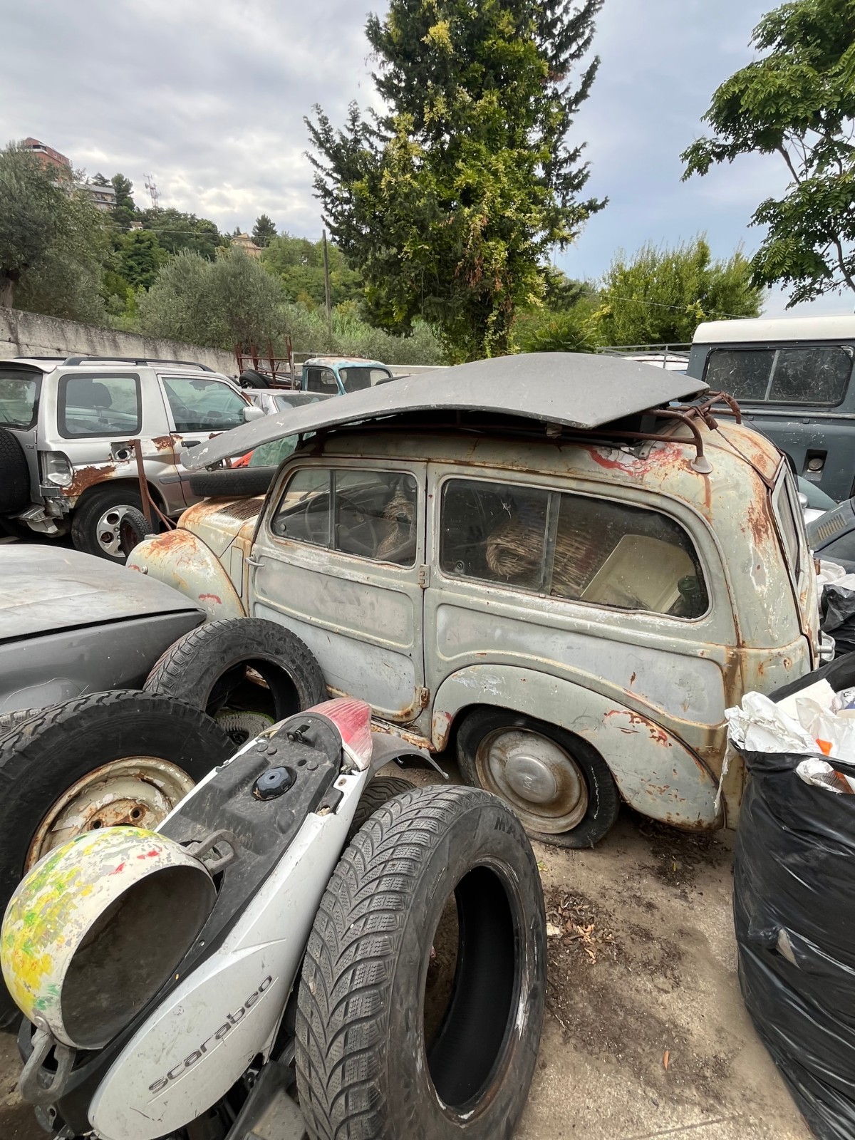 Cinqecento Belvedere, Giardinetta Con Copertura In Tela Conservata foto 2