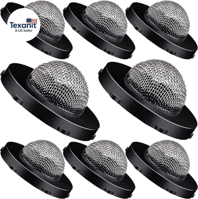 #ad 8 Pcs Hose Filter Washers Stainless Steel Inlet Hose Screen Washer with Straine $11.64