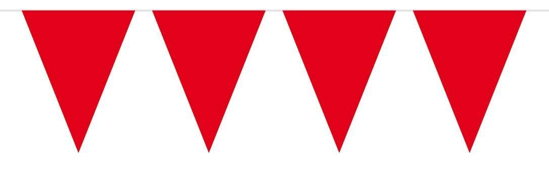 Folat 60133 - Wimpelkette XL - длина около 10 м - длина 15 см размер 43 x 29 см - rot 2190₽