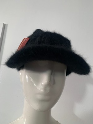5bac Wool/Blend Black Cap Hat  S/M NWT