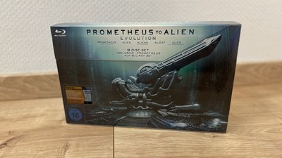 Prometheus To Alien The Evolution Blu-Ray 9-Disc-Set NEU!