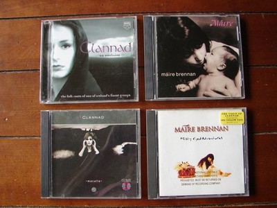 4 CD lot Clannad and Maire / Moya Brennan