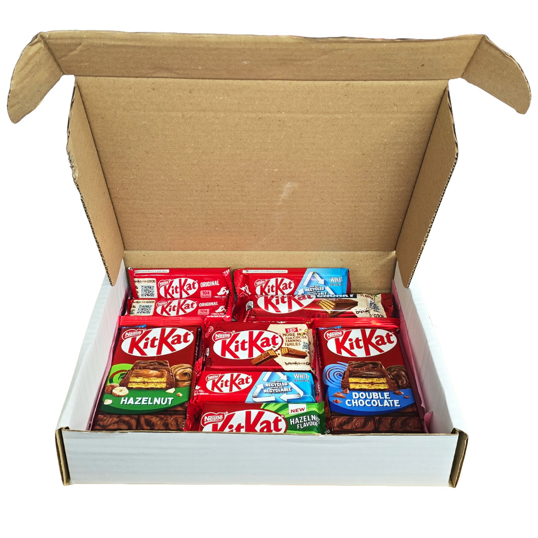 KitKat Chocolate Bar Gift Hamper Nestle Mixed Chocolate Variety Father's Day Dad