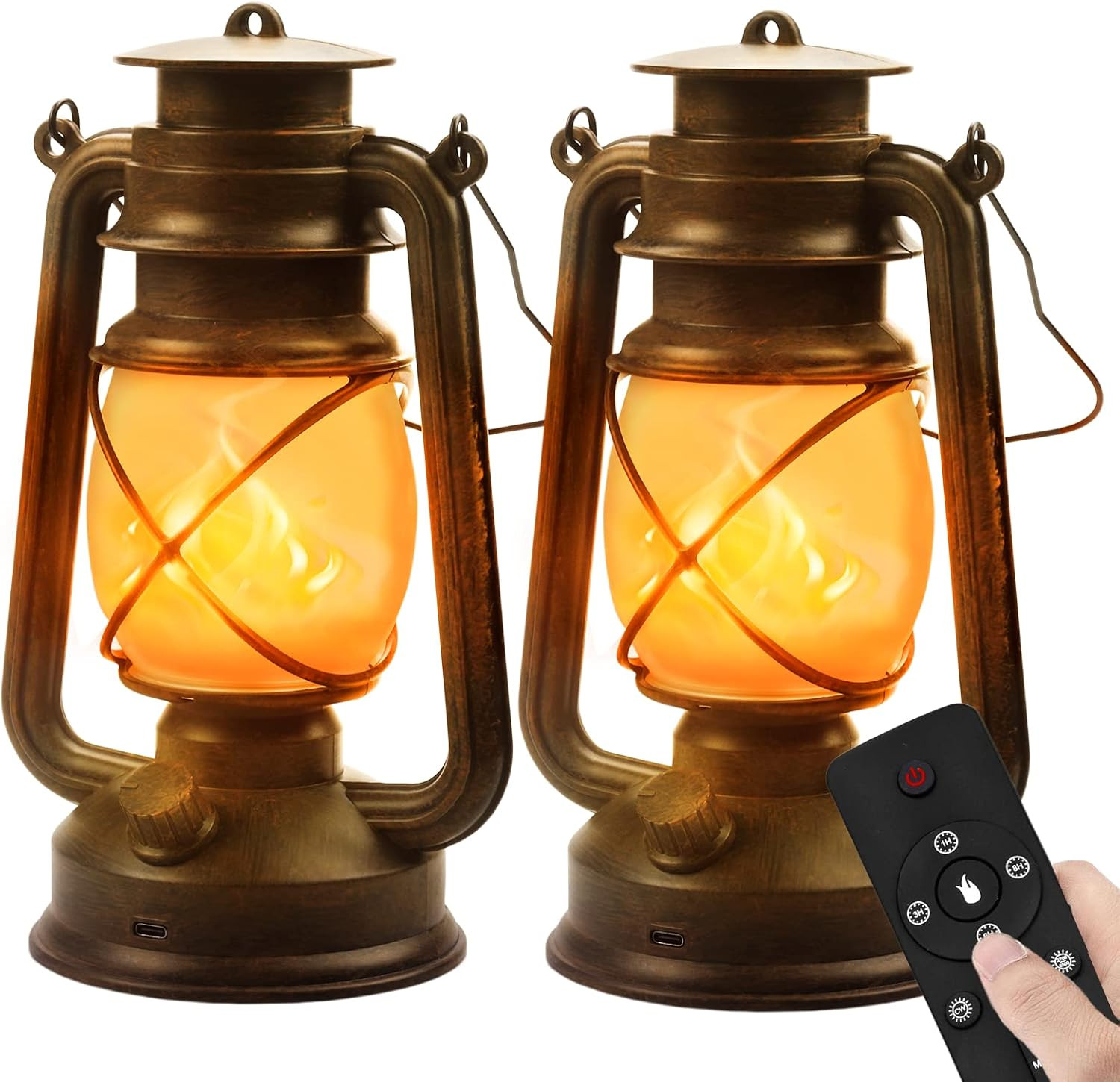 Lanterna da Giardino Vintage Sospesa: LED Esterno Alta Durata