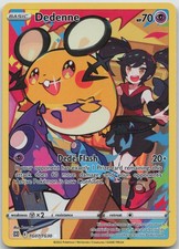 Dedenne TG07/TG30 Holo Brilliant Stars Trainer Gallery Pokemon Card NM
