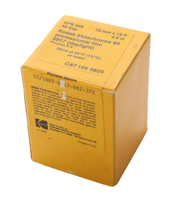 Kodak Ektachrome 70mm Bulk Film 15 Feet ASA 64 Film