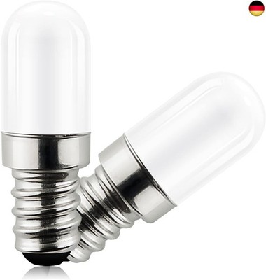 Bigzom Fridge Lamp E14 LED Light Bulb E14 1.5 W, Warm White 3000 K Lamp,