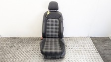 VOLKSWAGEN GOLF GTD MK7 SEAT FRONT LEFT PASSENGER SIDE CLOTH 2015