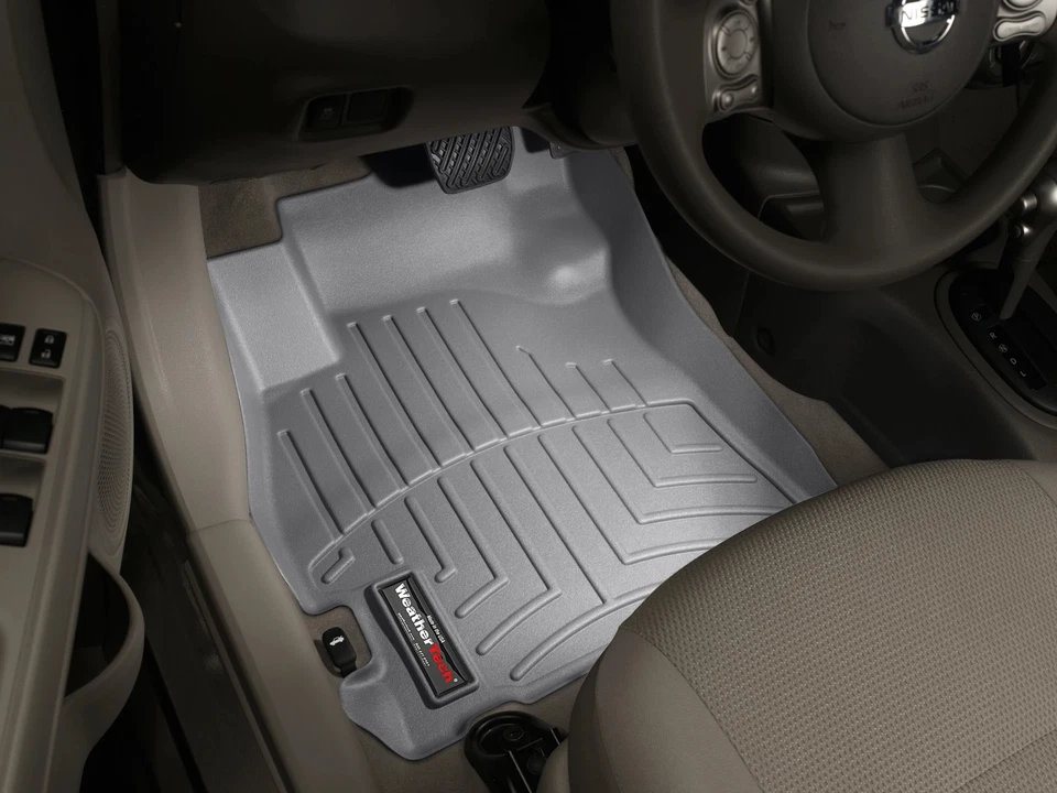 WeatherTech FloorLiner for 2012-2015 Nissan Versa - 1st Row, Grey - Image 2 of 4