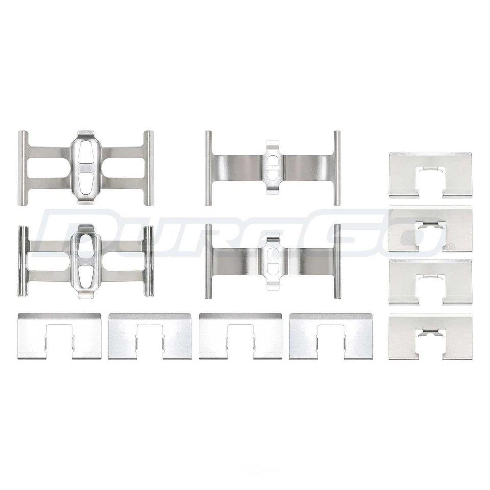 Disc Brake Pad Set fits 2007-2013 Suzuki SX4 Kizashi  DURAGO - Image 4 of 4