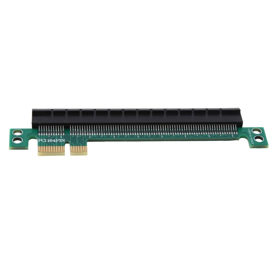 3X PCI-E Express 1X to 16X Extender Converter Male to Female Riser ...