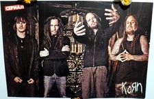 Korn KoЯn band Jonathan Davis Brian Welch magazine poster A3 16x11