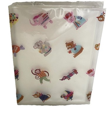 New Baby's Colorful Photo Album Zoo Animals Zanimals  4x6 for Pocket Book NEW
