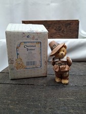 Cherished Teddies Jedediah " Giving Thanks for Friends" Thanksgiving 617091