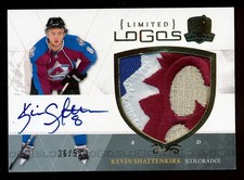 2010-11 Upper Deck The Cup Limited Logos Kevin Shattenkirk Auto Patch 36/50 RC