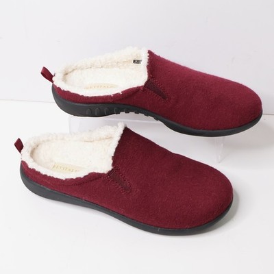 Revitalign Womens Burgundy Red Orthopedic Slippers Recovery Shoes 9 B Outdoor