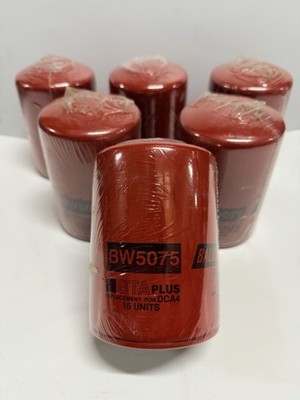 Baldwin BW5075 Coolant Filter 24075 4075 WC19 LF5002 3L1292 WF2075 (6 Pack)