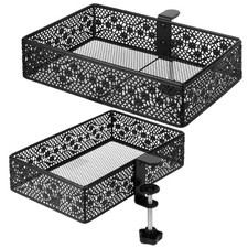 Under Desk Storage Organizer for Reduced Clutter, Drawer organizers C-Clamp M...