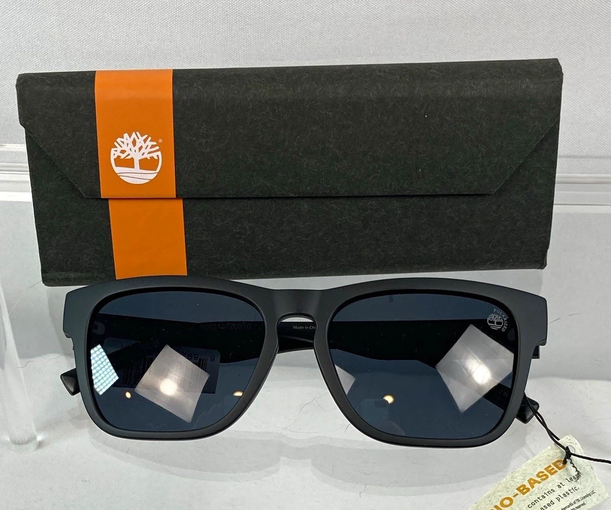 Timberland TB00011/S 02D Men's Square Sunglasses Black Polarized
