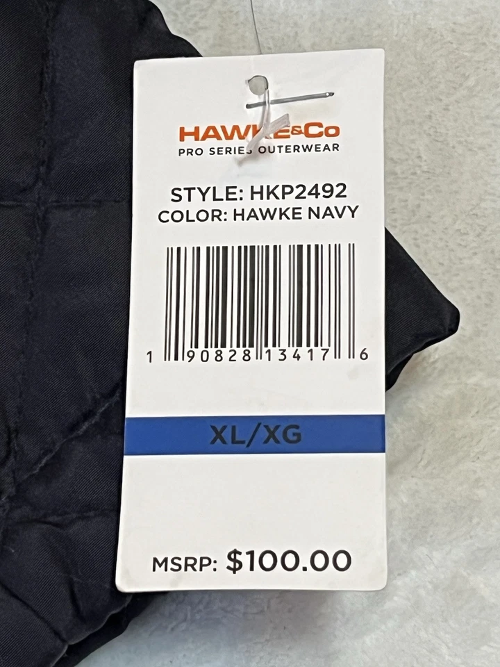 HAWKE & CO Sport Pro PerformanceSeries Quilted Puffer Jacket Men Size XL NWT - Image 4 of 4