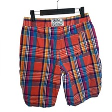 Polo Ralph Lauren Boy  s Plaid Swim Trunks Boy's Size Large 14-16