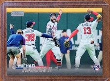 Michael Harris II 2023 Topps Stadium Club #113 Rookie Card RC Atlanta Braves