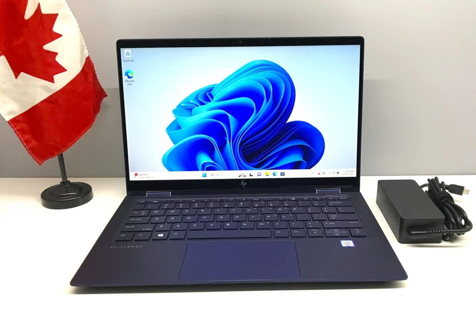 HP Elite Dragonfly intel i5-8265U 16GB 256GB 13.3 " 2 IN 1  Touch Window 11 Pro - Image 3 of 4