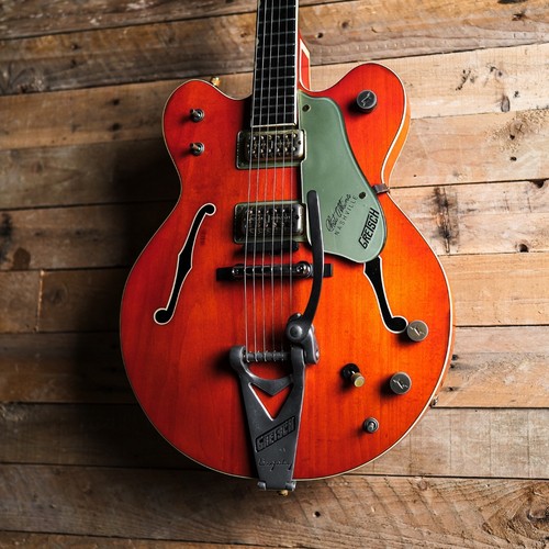1967 Gretsch (Chet Atkins) 6120 Nashville DC in Orange - Picture 1 of 6