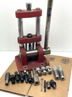 C&H RELOADING PRESS H STYLE w MANY DIES SIZER 44 MAGNUM RCBS ETC