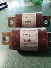 2 Cutler Hammer 6DSL-A600  600V DSL Limiter A600 EATON