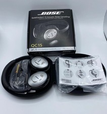 Image of Bose QC15 QuietComfort 15 Acoustic Noise Cancelling Headphones (733820-0010)