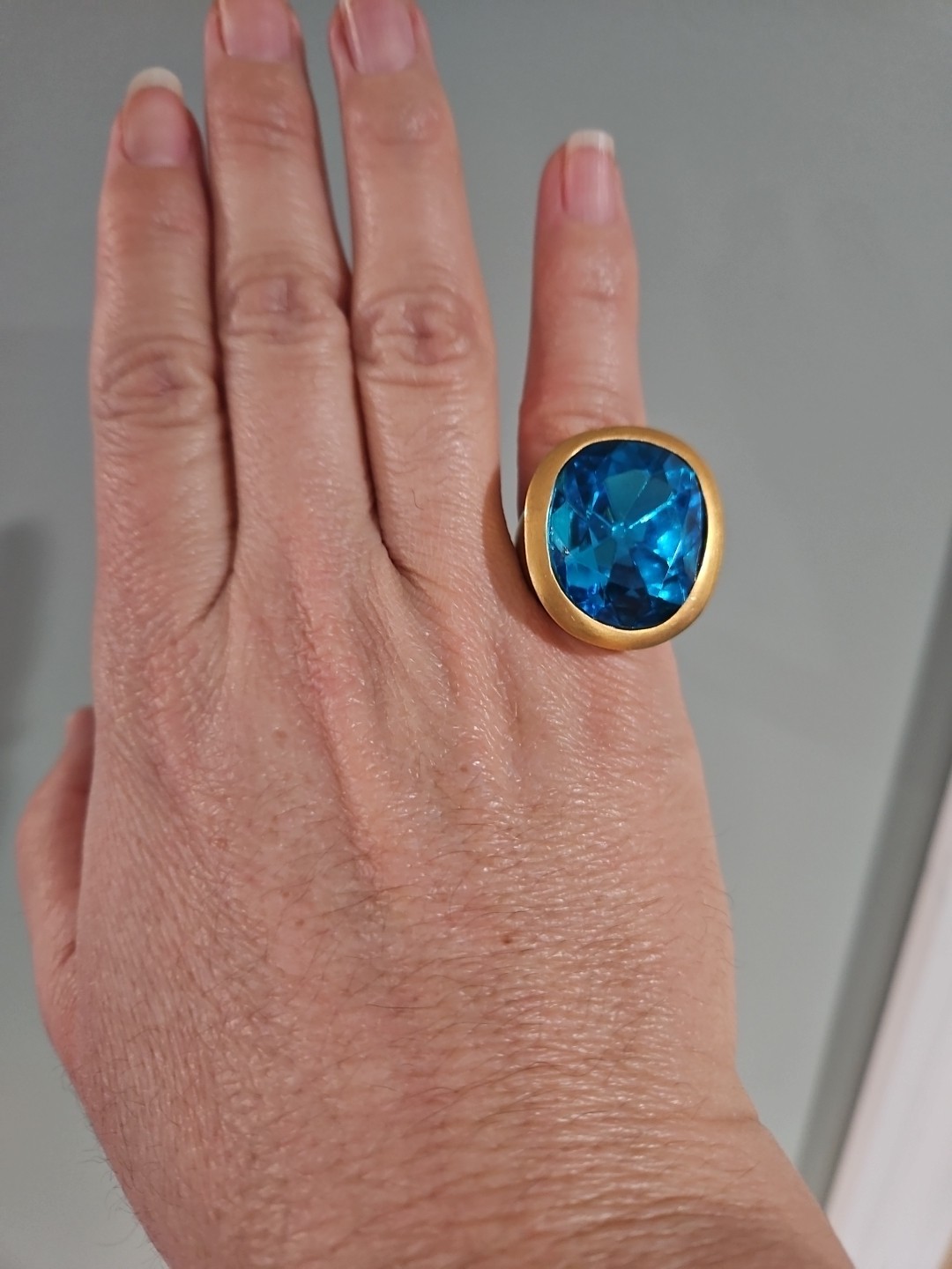 Kenneth Lane Statement Ring Size 7 - image 1