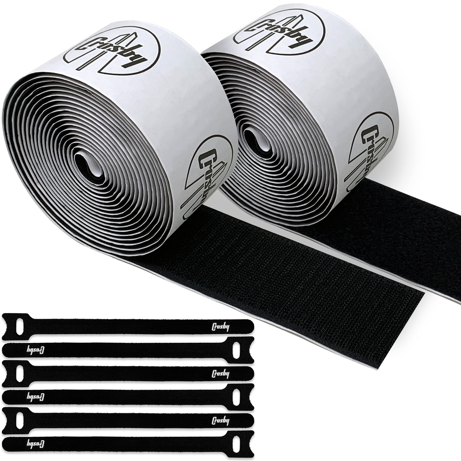 Pedalboard Grip Kit - 10 Feet of Heavy Duty Hook & Loop Tape Plus 6 Reusable ...