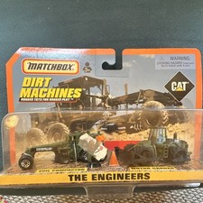 Matchbox Dirt Machines CAT The Engineers 1:64...