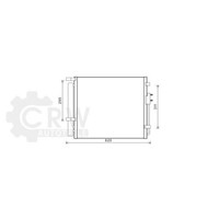 Kondensator Klimaanlage FüR Hyundai Santa Fé III 2.0 Crdi 4WD Bj.12-20