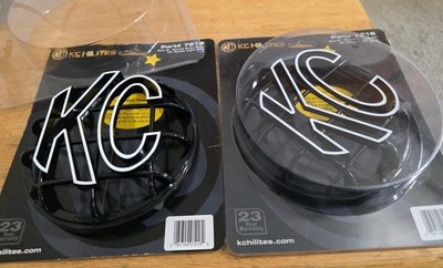 2 -:KC HiLites 7216 Apollo Stoneguard Headlight Guards