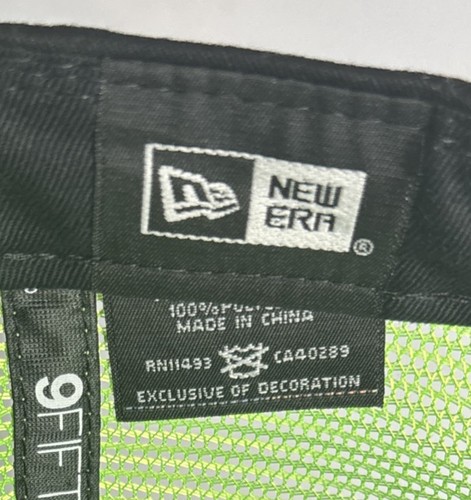 Sombrero ajustable Monster Kawasaki Energy Athlete Only verde negro malla a presión trasero - Imagen 6 de 11