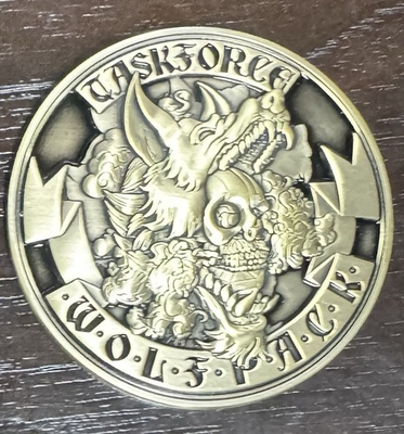 #ad #ad Task Force Wolf Pack 1 124 Infantry Challenge Coin $25.00
