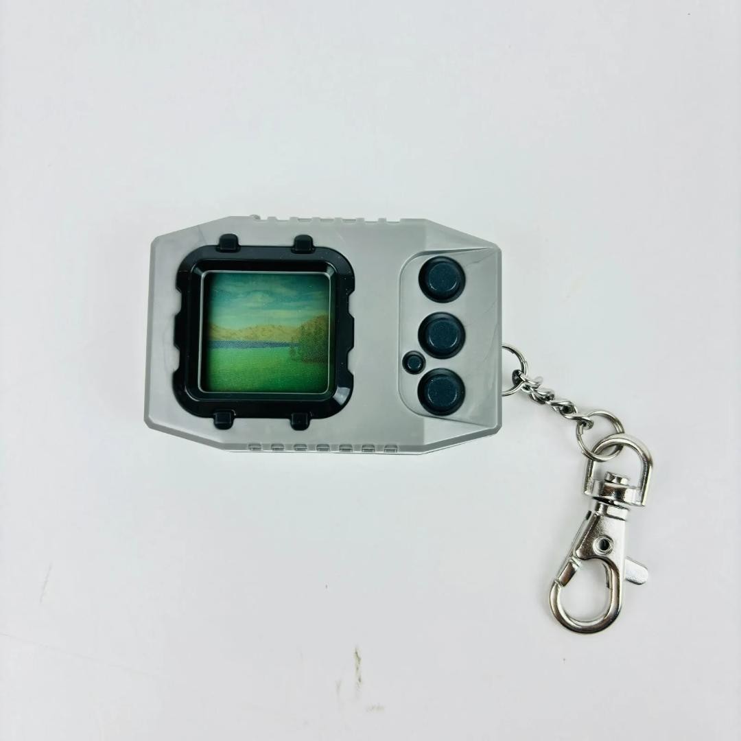 Digimon Digital Monster Pendulum Ver 20th Silver Black Bandai Used